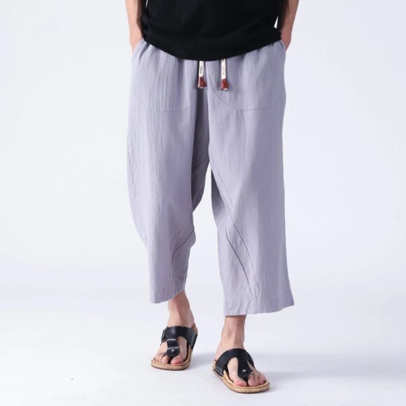 Men's Sekino Cropped Pants, Size M - Picture 1 of 4